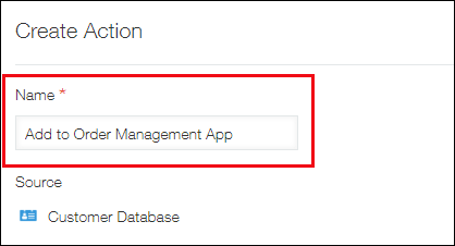 Screenshot: The "Name" section is highlighted