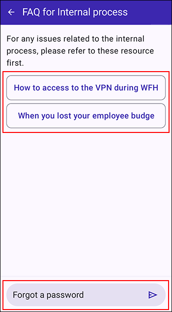 Screenshot: Entering a prompt