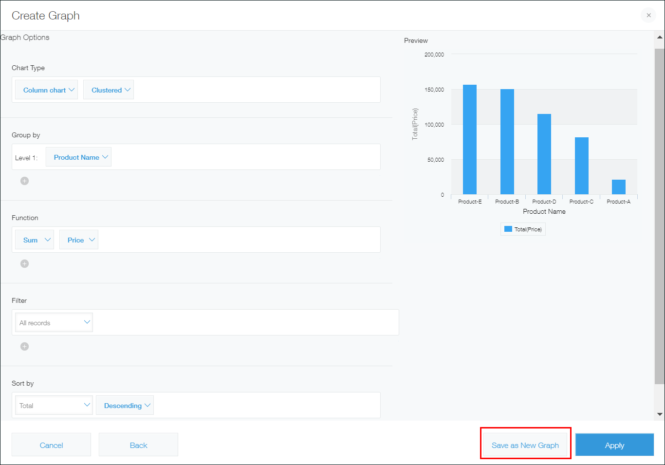 ภาพหน้าจอ: ปุ่ม "บันทึก" ถูกเน้น