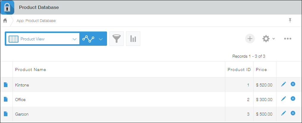 ภาพหน้าจอ: หน้าจอ "มุมมอง"