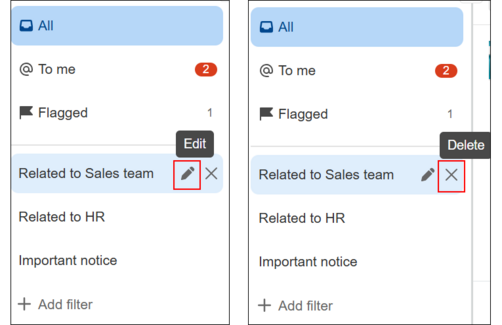 截圖：強調［編輯］與［刪除］