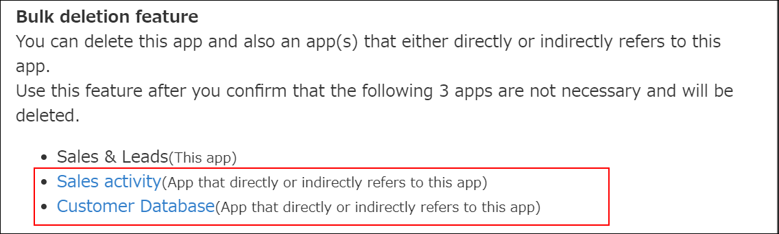 截圖：框線強調要大量刪除的應用程式