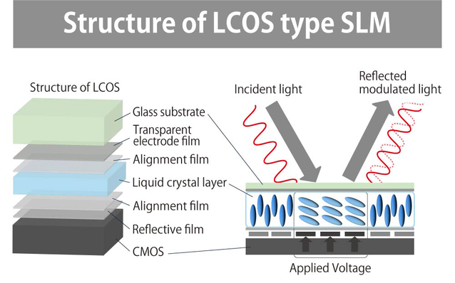 LCOS型SLMの構造