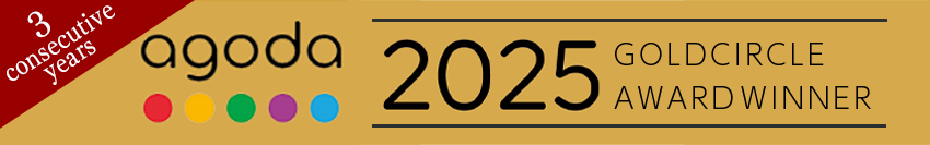 agoda.com "GOLD CIRCLE AWARD 2025" Winner