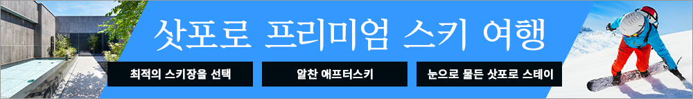 삿포로에서 최고 스키 여행