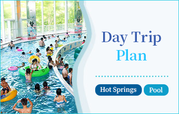 Enjoy Hokkaido's largest indoor pool, "Lagoon," and two types of hot springs with spectacular views. You can also enjoy the sauna, which was renovated on July 20, 2024, on a day trip.