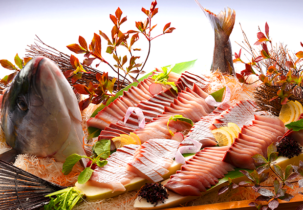 冬フェスタ メインメニュー　鰤のお造り