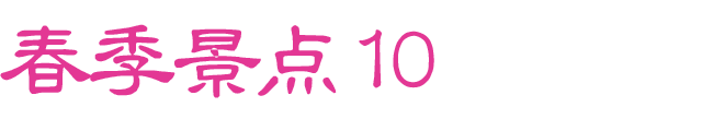 春のおすすめスポット　その10