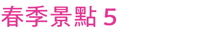 春のおすすめスポット その5
