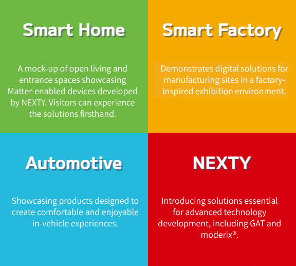 Nexty Electronics' exhibition theme