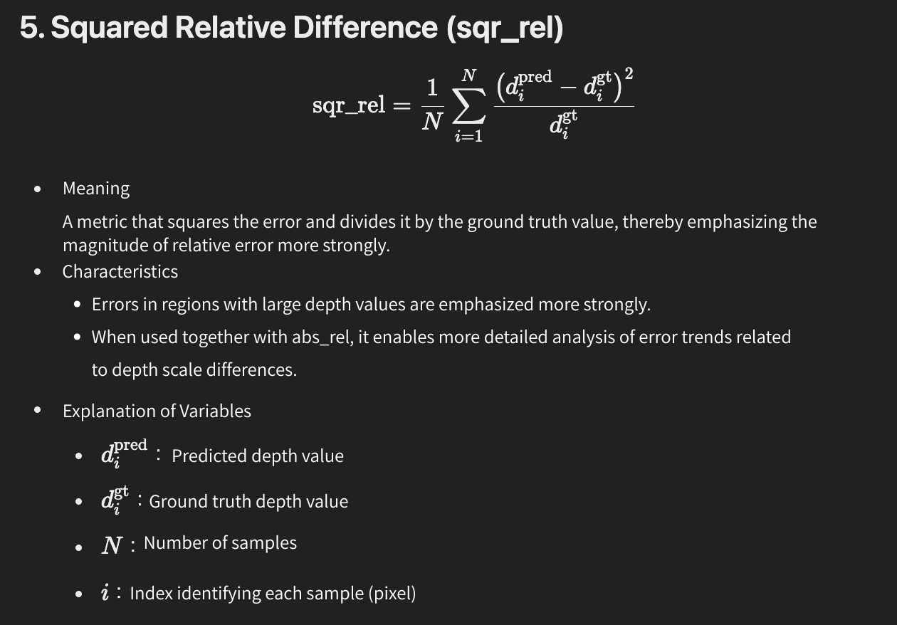 5. Image of Squared Relative Difference (sqr_rel)