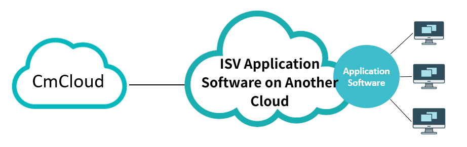 Image of license control for application software in the cloud using cloud licenses
