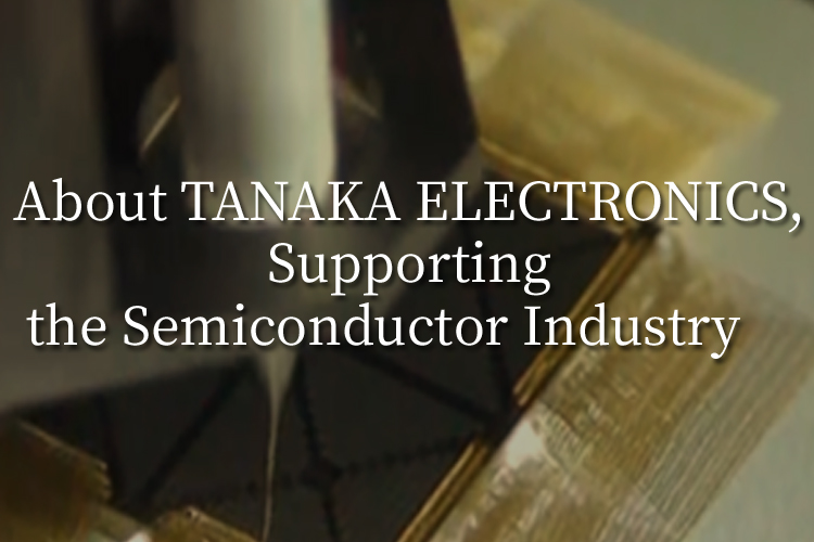 What is TANAKA ELECTRONICS, which supports the semiconductor industry?