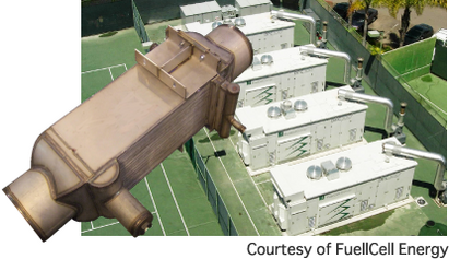 イメージ:燃料電池用燃料加湿器