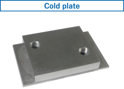 イメージ：コールドプレート（水冷ヒートシンク）