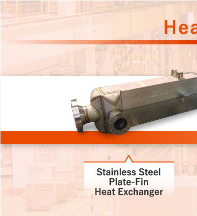 Stainless Steel Plate-Fin Heat Exchanger