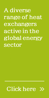 世界のエネルギー分野で活躍する多彩な熱交換器。詳しくはこちら