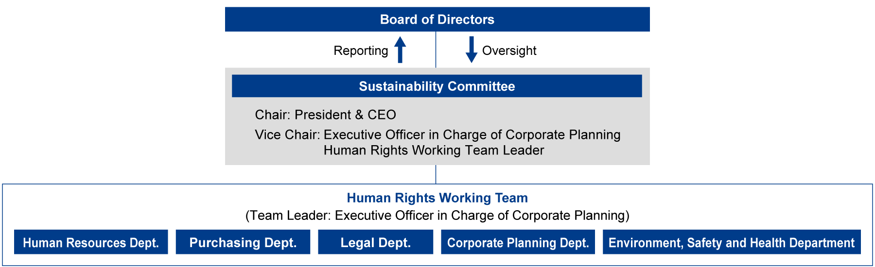 Human Rights Action Plan Promotion Structure