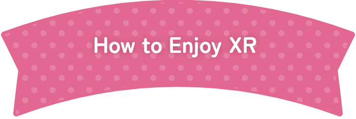 How to enjoy XR