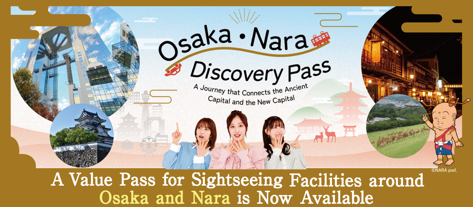 Osaka-Nara Lucky Pass