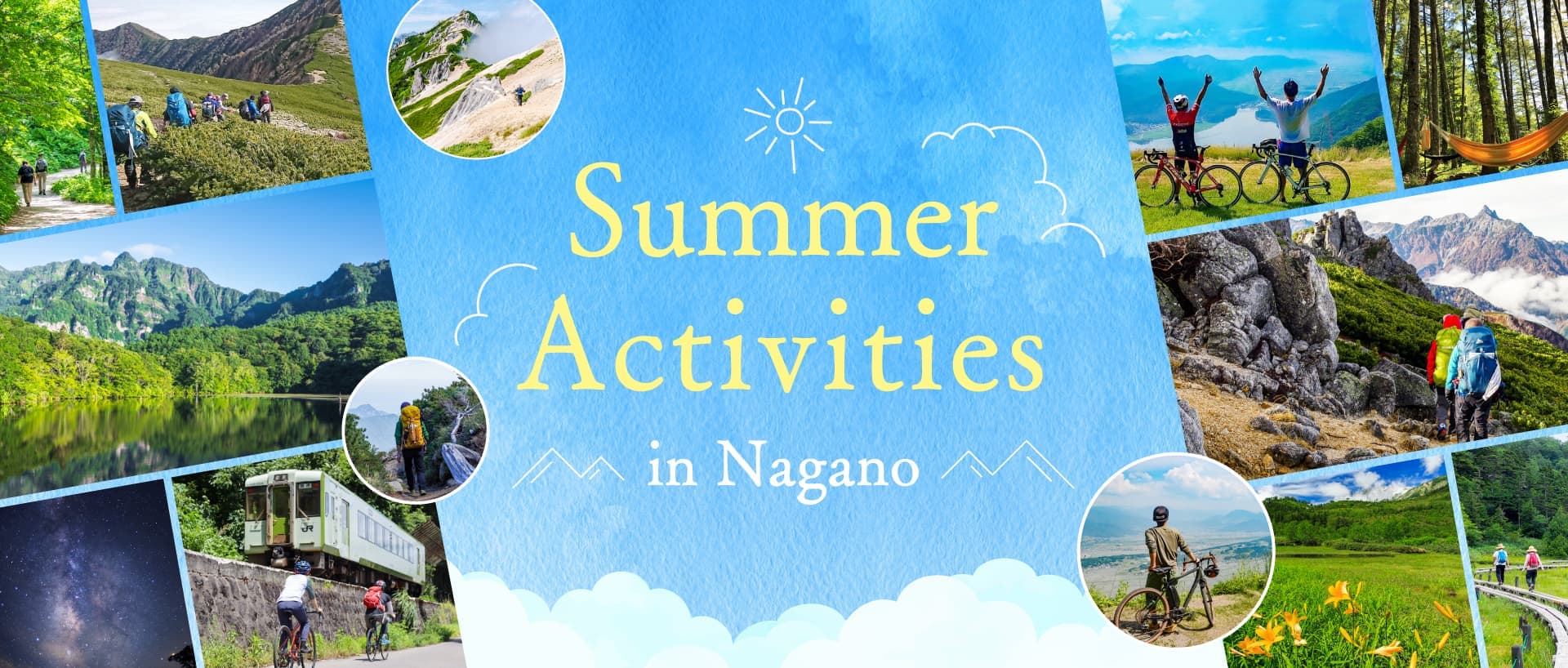 Activities to enjoy in Nagano in the summer