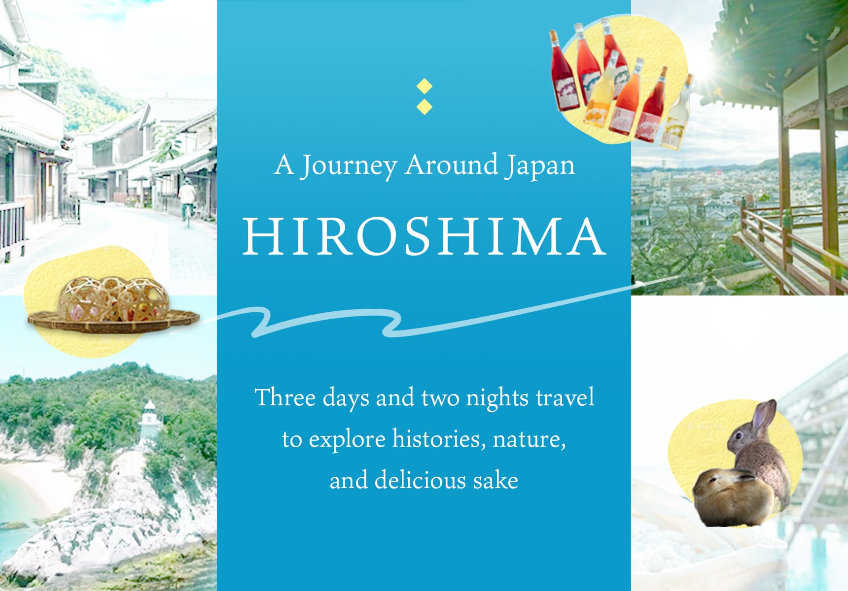 Recorrido nacional por la prefectura de Hiroshima, recorrido 1, día 2