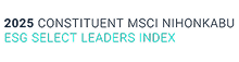 2025 CONSTITUENT MSCI日本株 ESGセレクト・リーダーズ指数