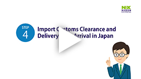 Video: Import customs clearance, delivery after returning home